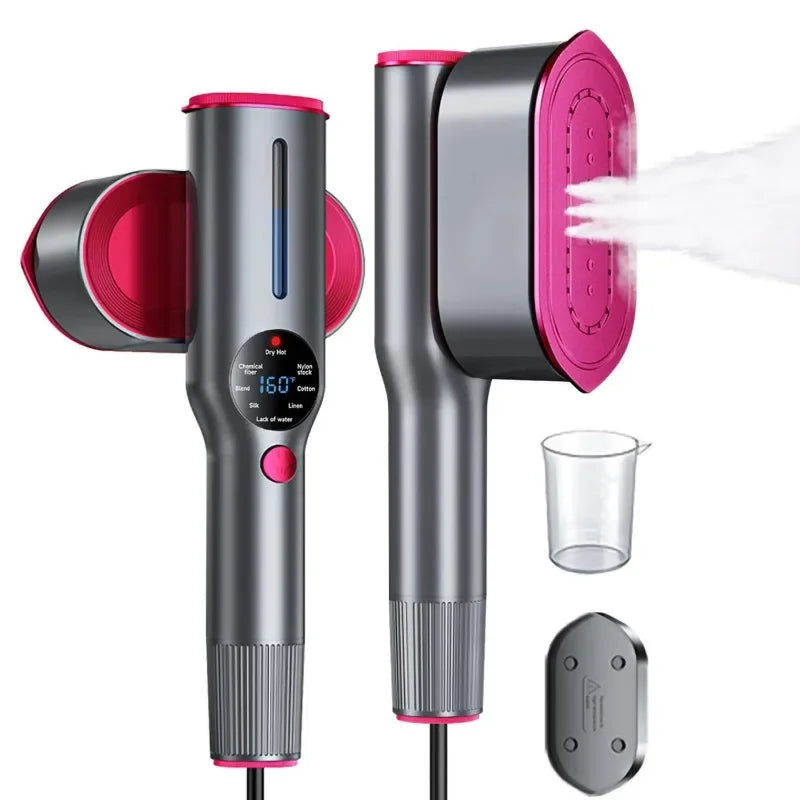Handheld Automatic Steam Iron Nano Atomization Iron Steamer for Clothes Smart Portable Travel Clothes Steamer Home Appliances