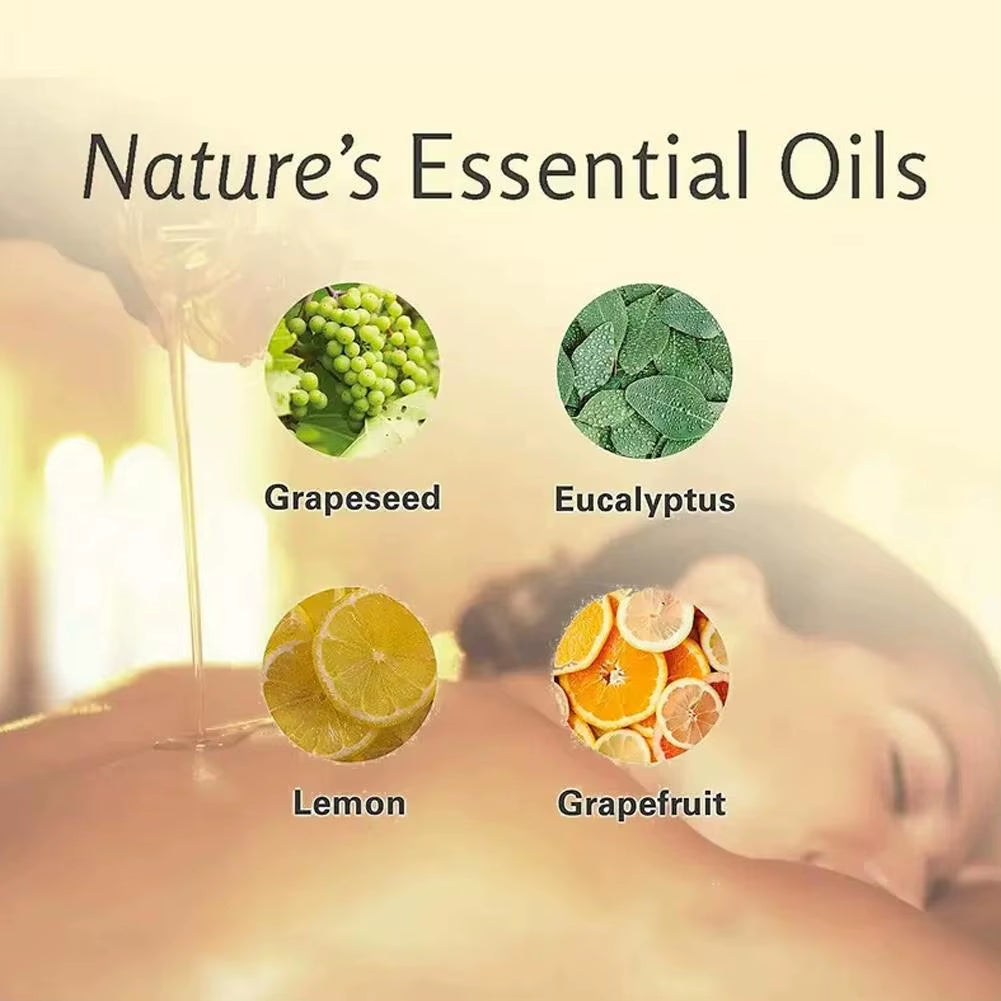 240Ml Collagen & Stem Cell Anti-Cellulite Improves Skin Tender and Firm Massage Oil Skin Promotes Cell Longevity