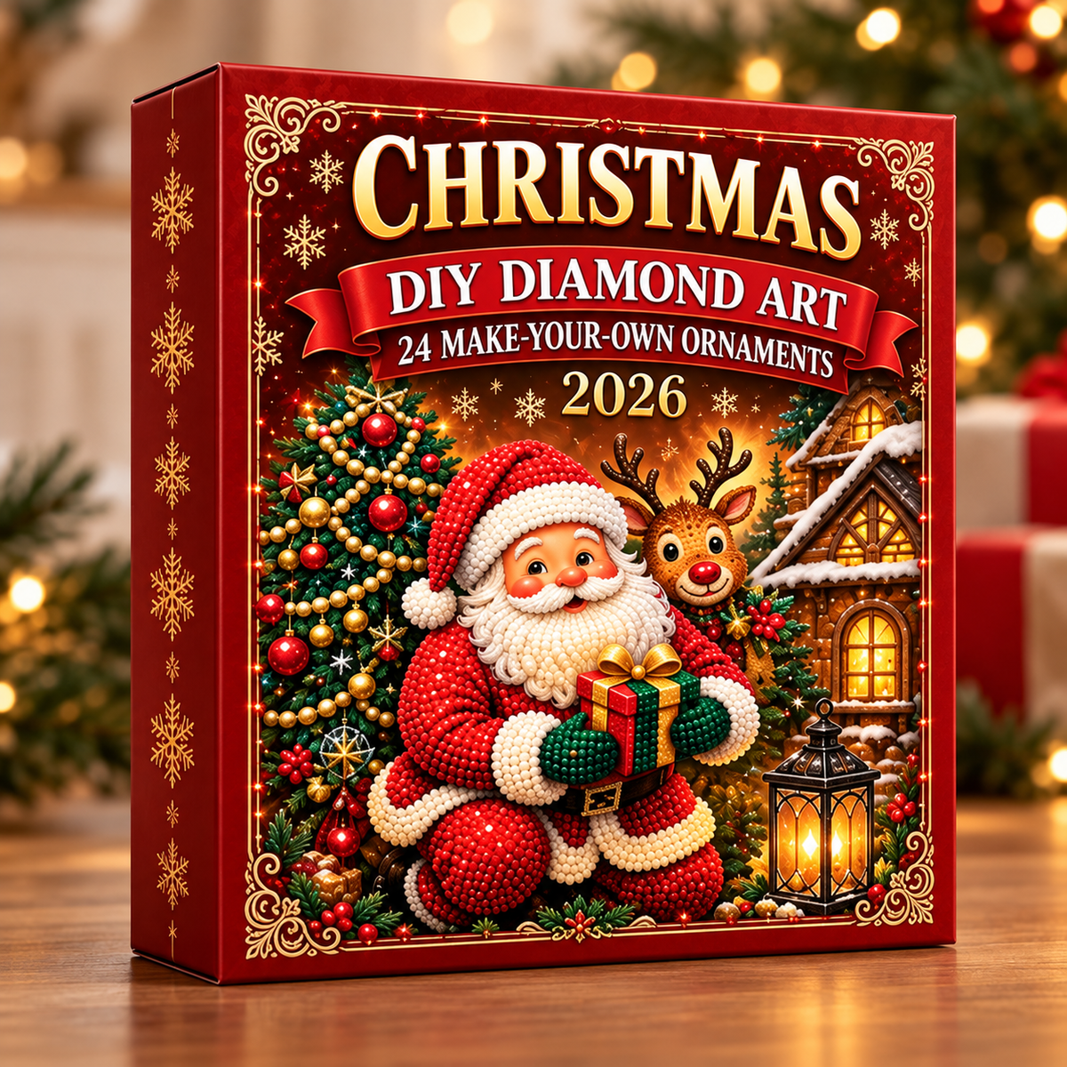 Jingle Gem diamond art advent calendar, Classic style