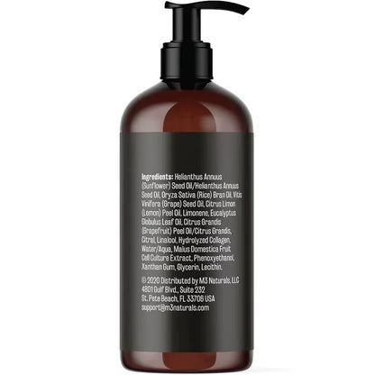 240Ml Collagen & Stem Cell Anti-Cellulite Improves Skin Tender and Firm Massage Oil Skin Promotes Cell Longevity